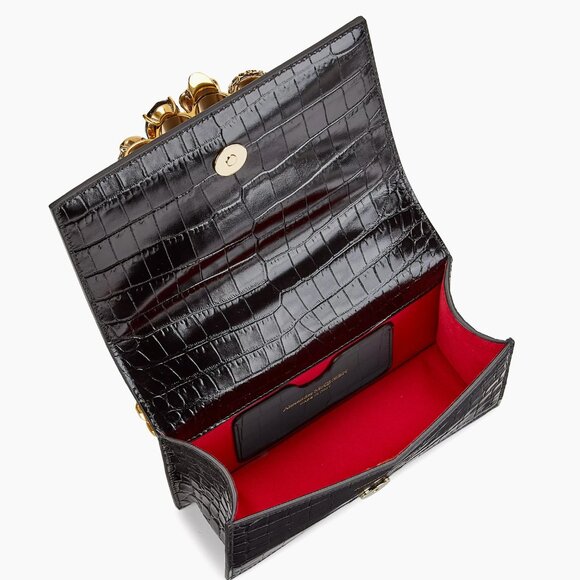 ALEXANDER MCQUEEN MINI JEWELED SATCHEL BAG/BRAND NEW FULL SET - Picture 8 of 12